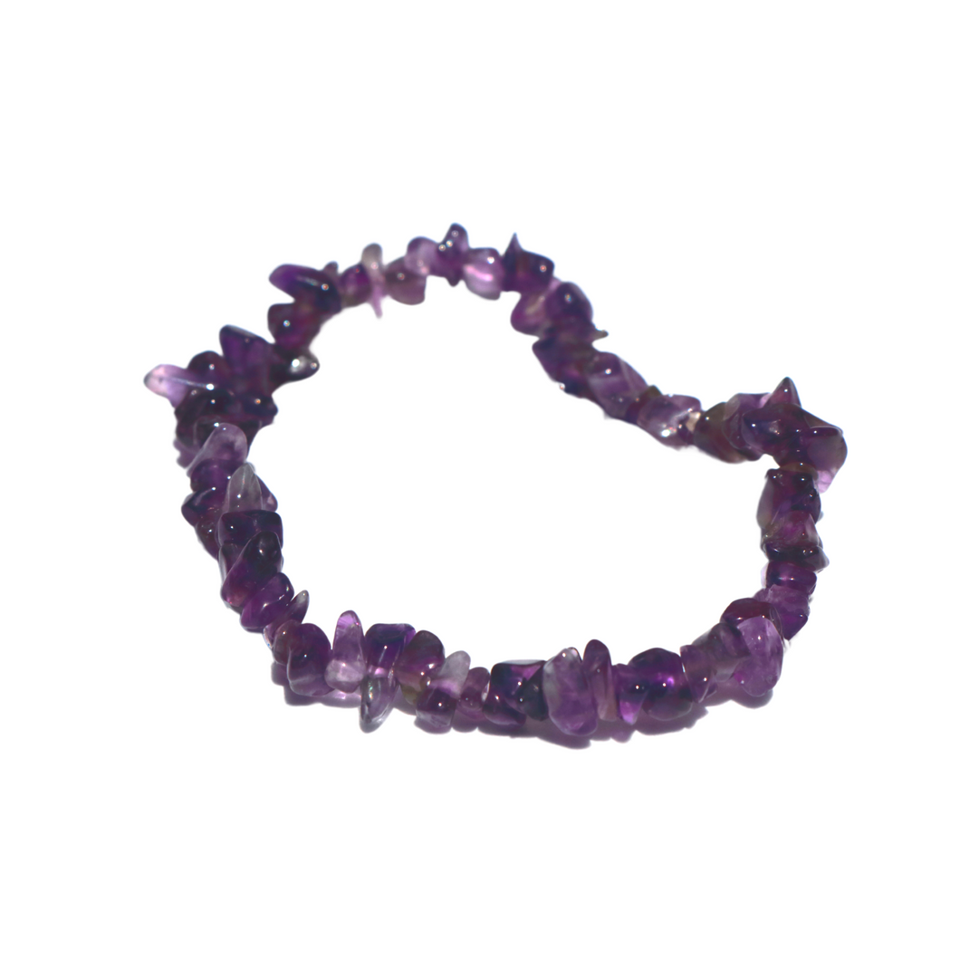 AMETHYST CHIP BRACELET
